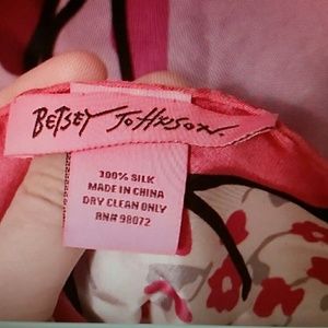 Betsey Johnson Accessories - Silk key to my heart scarf Betsey Johnson Accessories - Silk key to my heart scarf